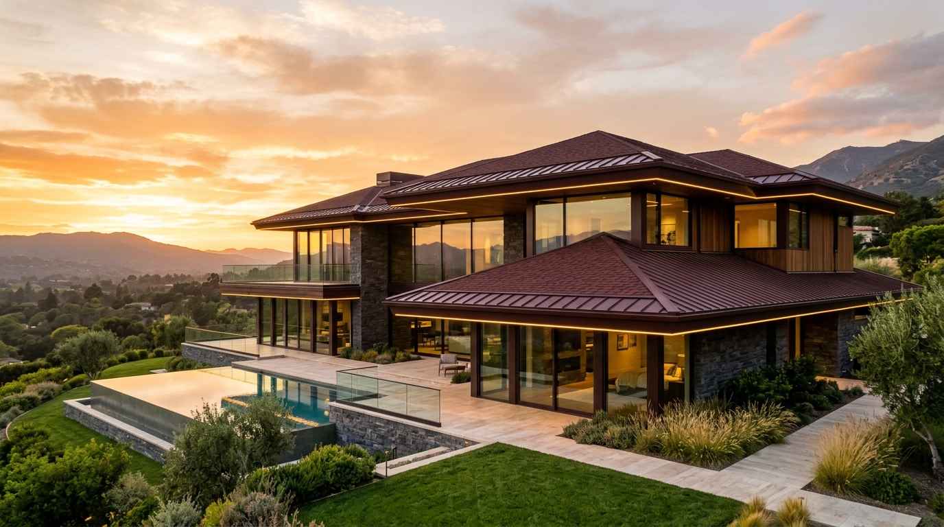4Ever Roofing Ultra-Luxury Architectural Residence in South Florida
